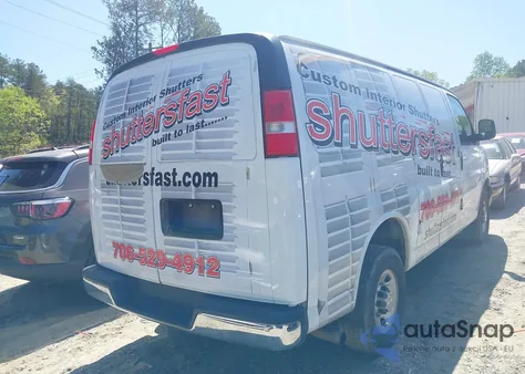 2018 Chevrolet Express 2500 Work Van из США, поврежденный, VIN 1GCWGAFP4J1341641